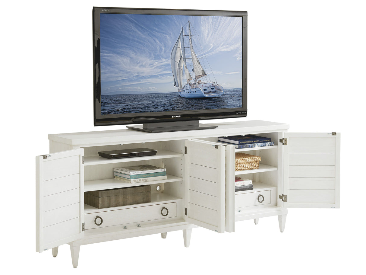 Ocean Breeze - Lantern Bay Media Console - White