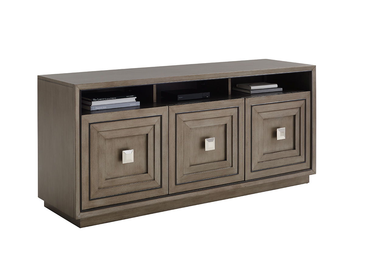 Ariana - Basel Media Console - Dark Brown