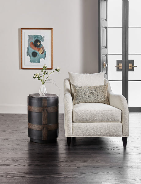 Melange - Burbank Round Accent Table