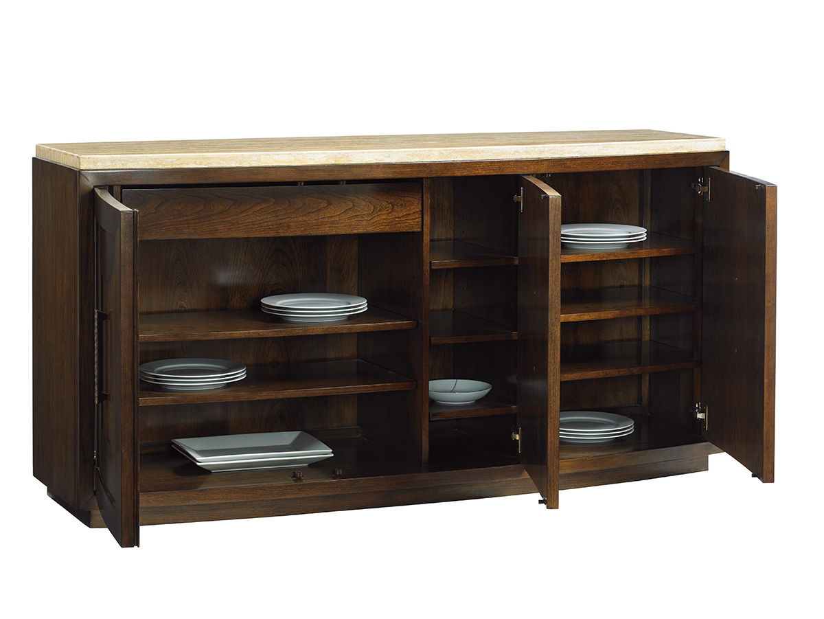 Laurel Canyon - Mariposa Buffet - Dark Brown