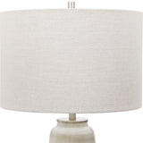 Comanche - Crackle Table Lamp - White