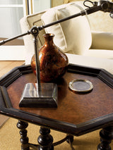 Kingstown - Plantation Accent Table - Dark Brown