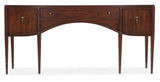 Charleston - Wood Console Table - Dark Brown