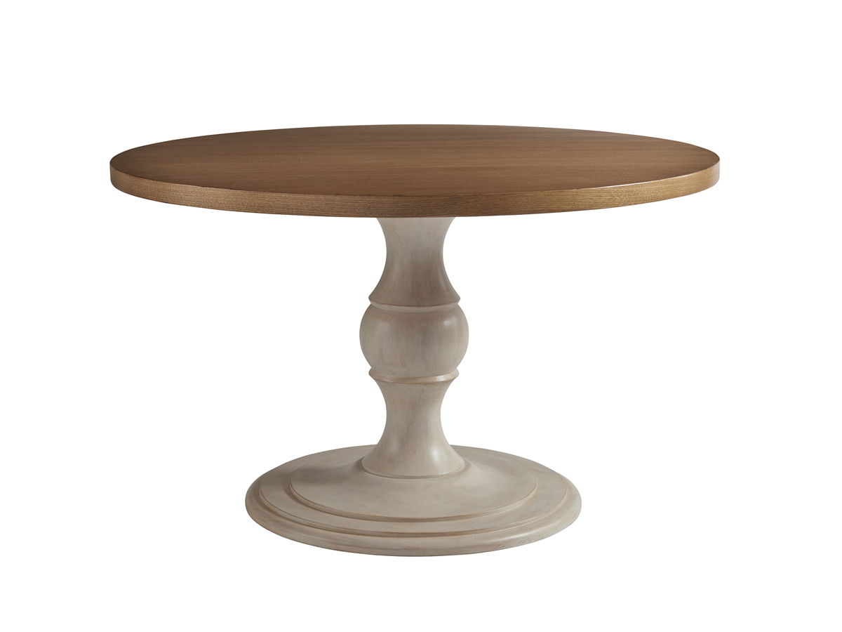 Newport - Corona Del Mar Center Table With Brown Top