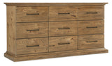 Big Sky - 9-Drawer Dresser