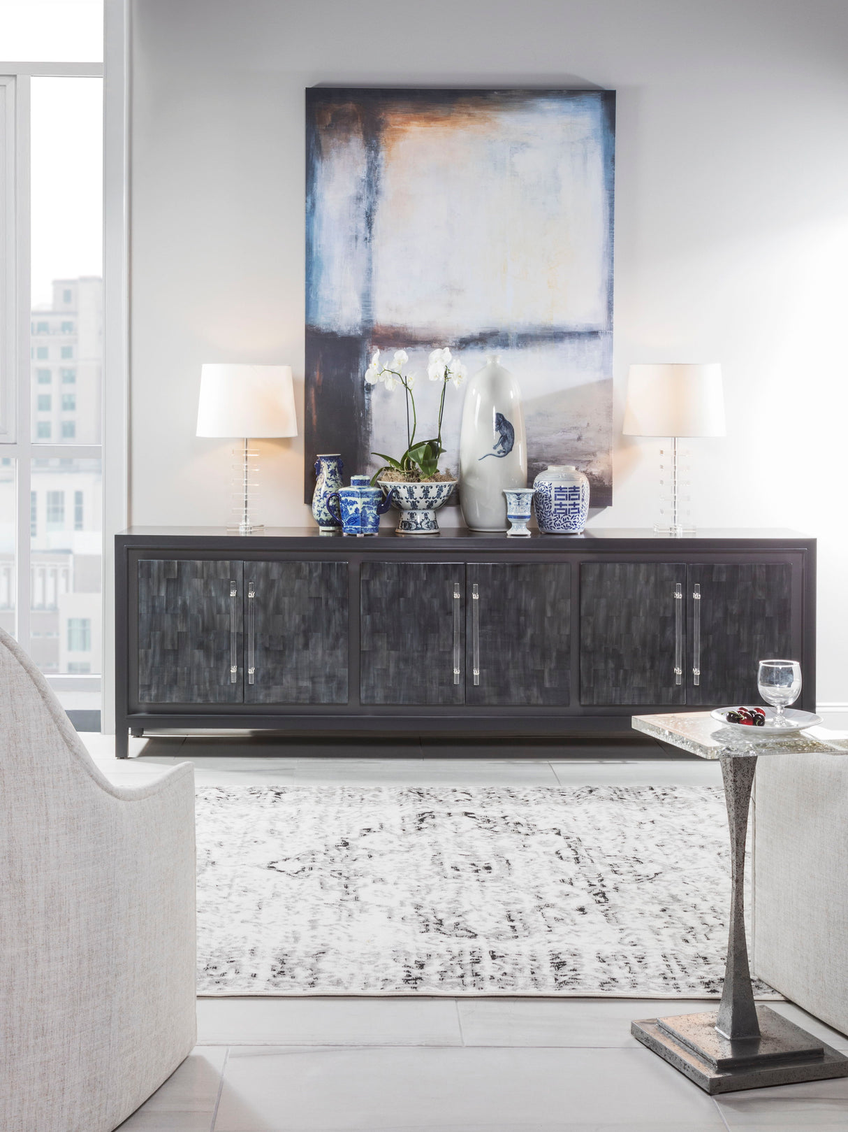 Signature Designs - Elation Long Media Console