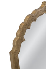 Tusk - Wall Mirror - Dark Brown