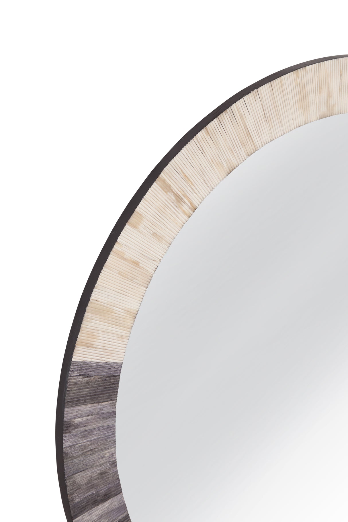 Golden Sands - Wall Mirror - Dark Gray