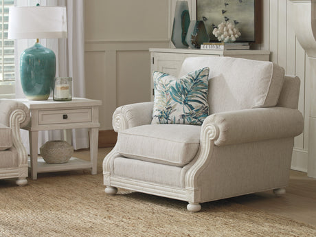 Ocean Breeze - Coral Gables Chair - Pearl Silver