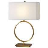 Duara - Circle Table Lamp - Gold