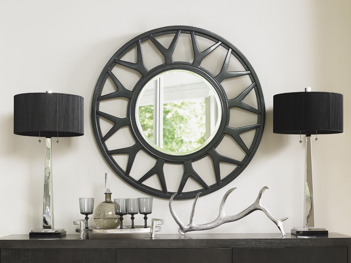 Carrera - Esprit Round Mirror - Dark Gray