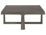 Cohesion Program - Rousseau Square Cocktail Table - Dark Brown - 17"