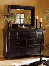 Kingstown - Fairpoint Mirror - Dark Brown