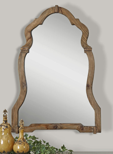 Agustin - Mirror - Light Walnut