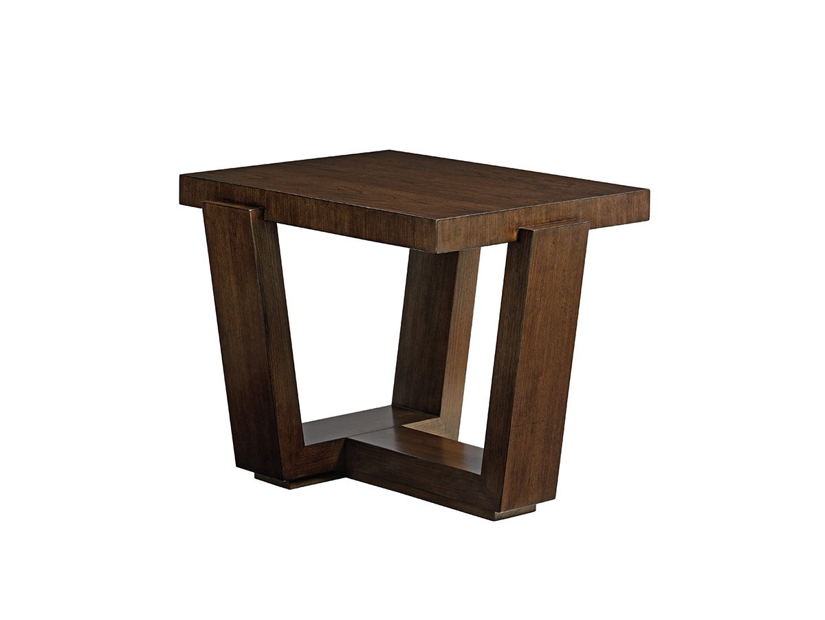 Laurel Canyon - Esplanade End Table - Dark Brown