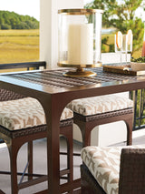 Abaco - High/Low Bistro Table - Dark Brown