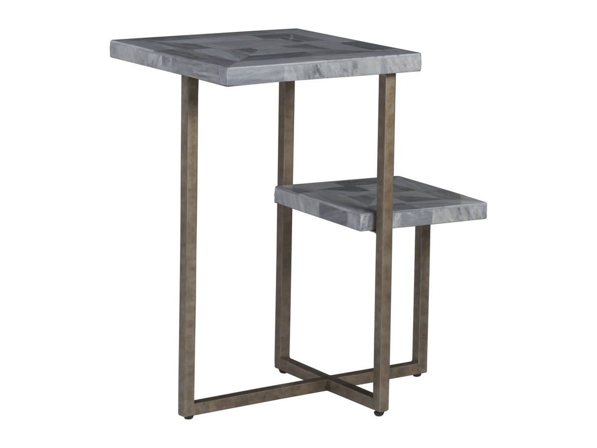 Signature Designs - Salvo Rectangular Tier Spot Table - Dark Gray