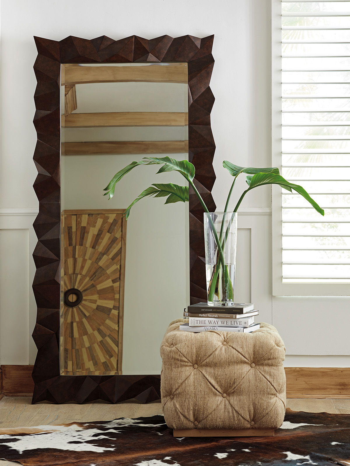 Los Altos - Atherton Floor Mirror - Light Brown