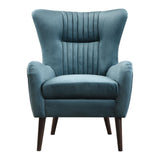 Dax - Mid-century Accent Chair - Blue