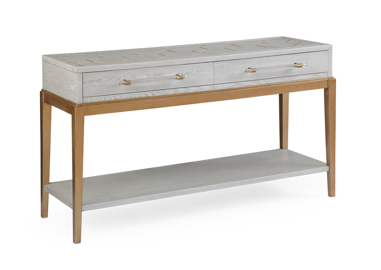 Perrine - Console Table - Silver