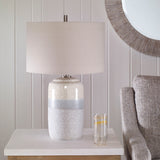 Pinpoint - Specked Table Lamp - Pearl Silver