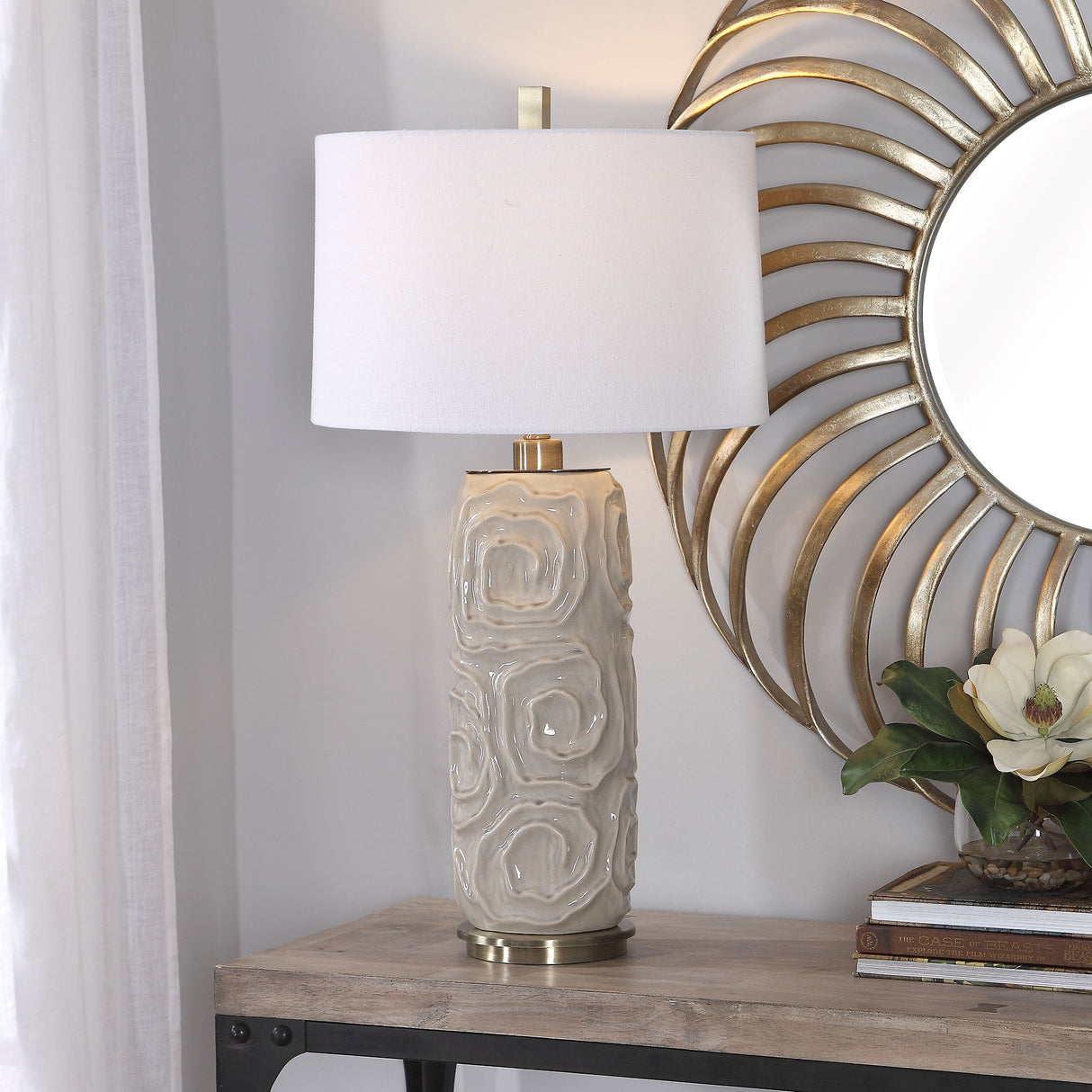 Zade - Table Lamp - Warm Gray