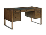 Cross Effect - Structure Desk - Dark Brown