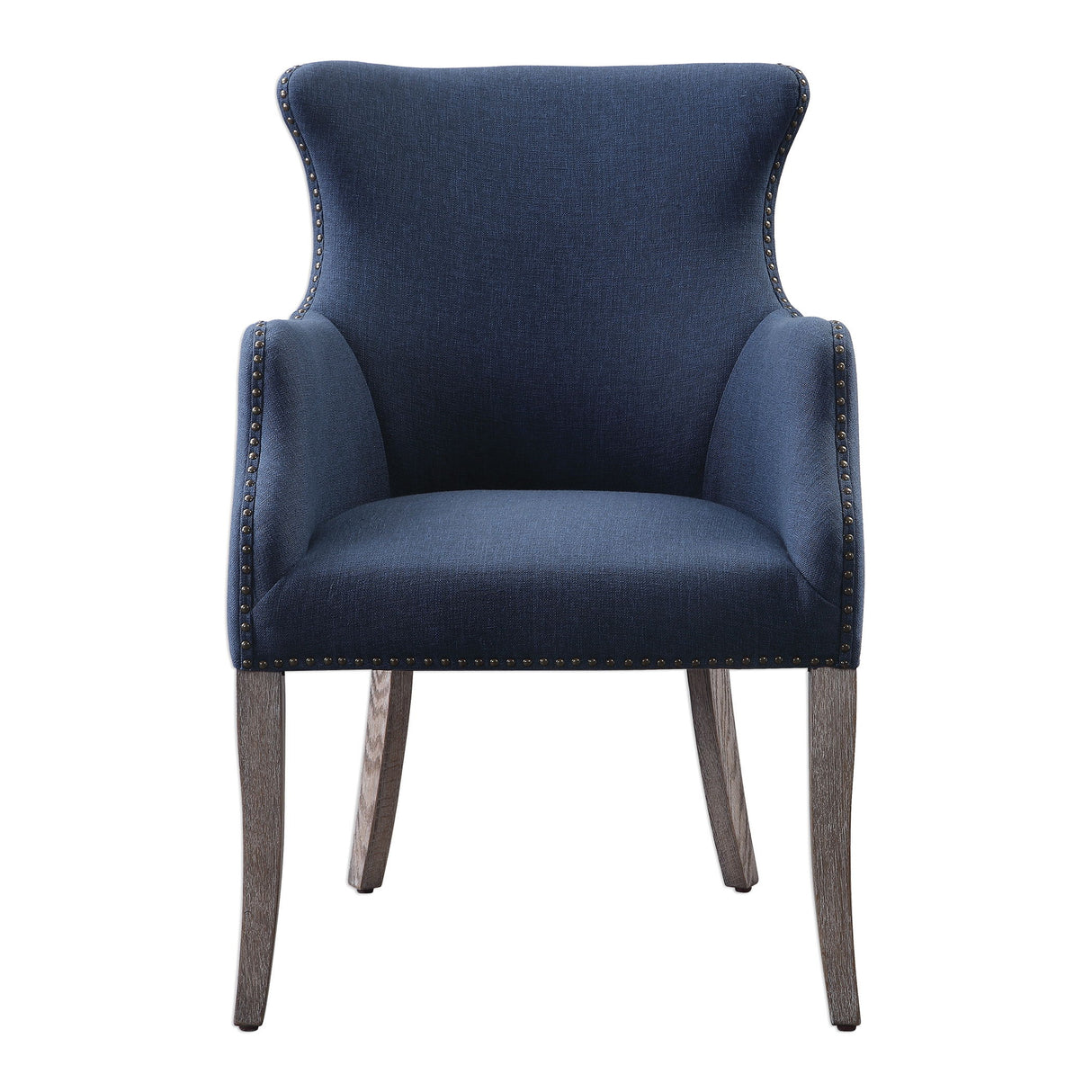 Yareena - Wing Chair - Blue