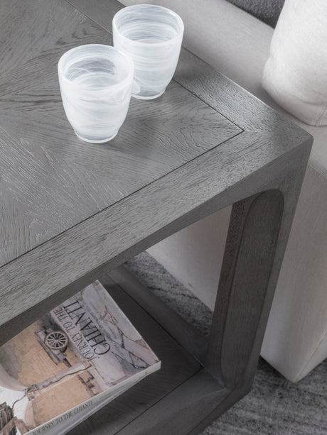 Appellation - Square End Table - Dark Gray