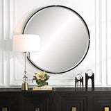 Bonded - Round Mirror - Black