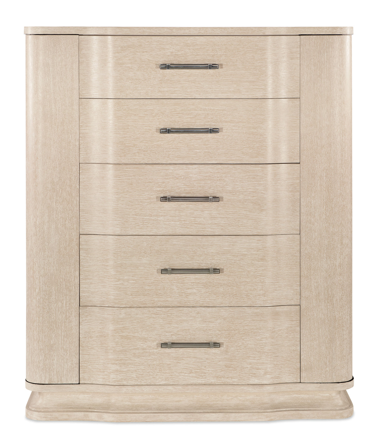 Nouveau Chic - Five Drawer Chest - Light Brown