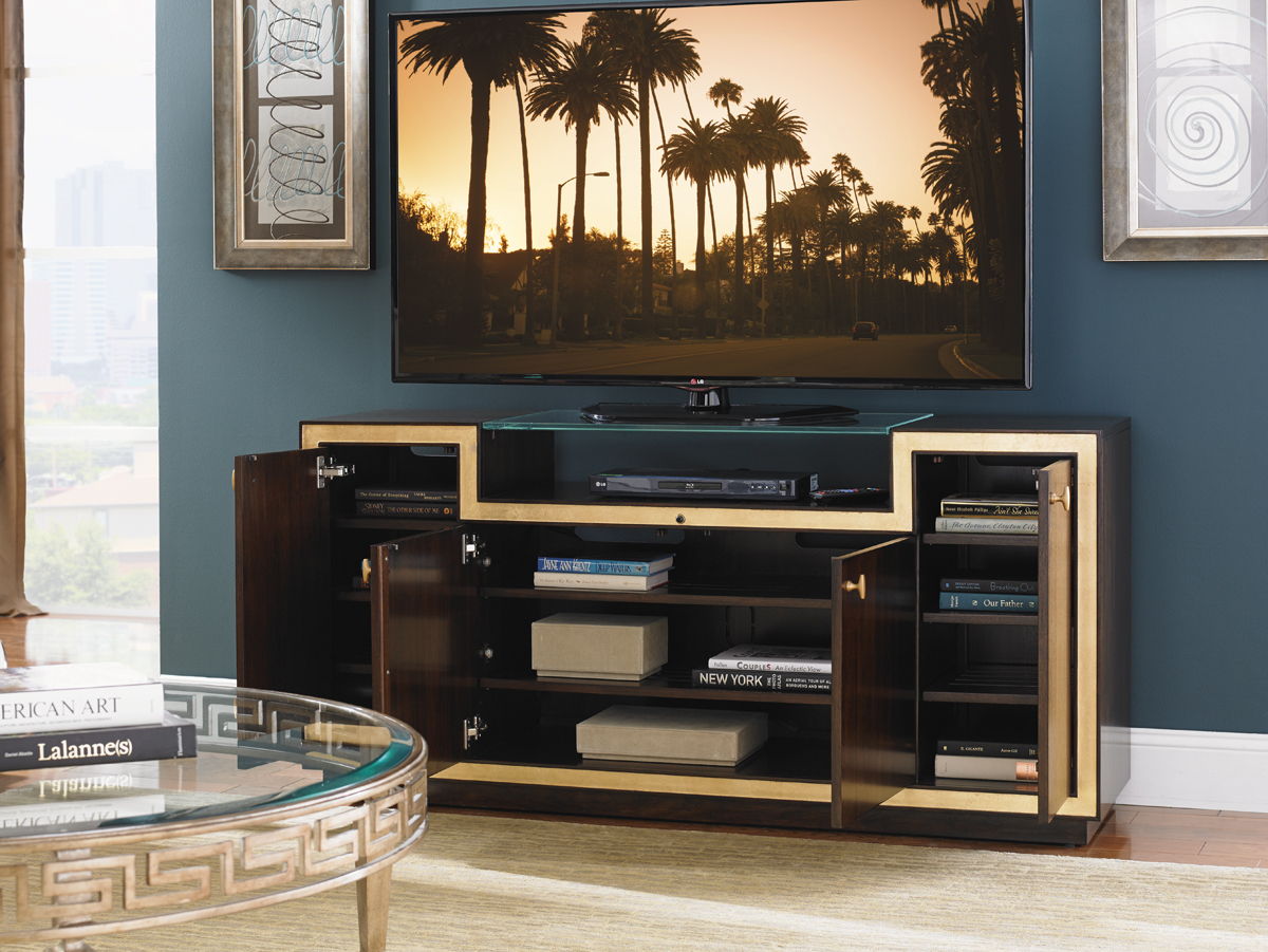 Bel Aire - Palisades Media Console - Dark Brown