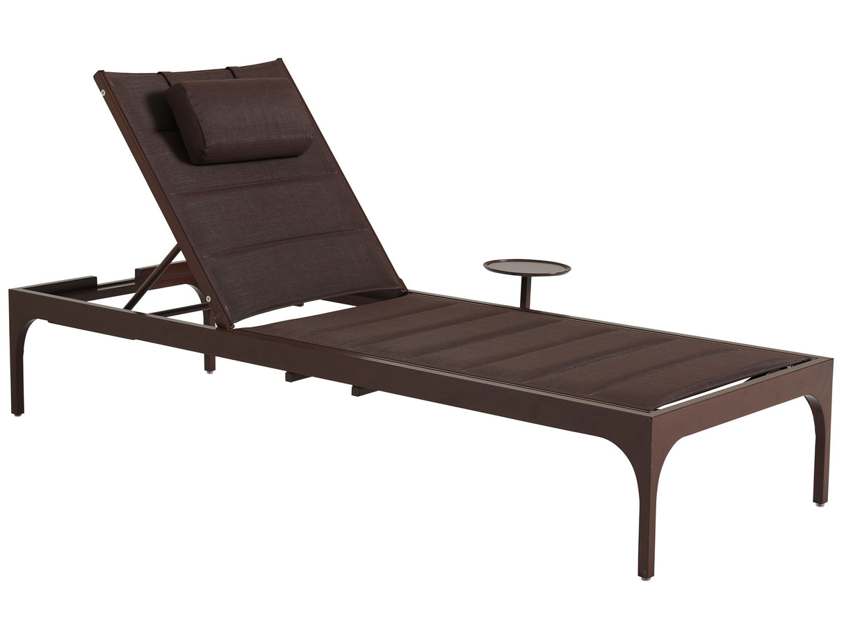 Abaco - Chaise Lounge - Dark Brown