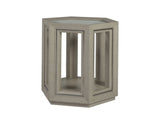 Signature Designs - Zeitgeist Linen Hexagonal End Table