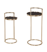 Carrillo - Accent Table (Set of 2) - Champagne Gold