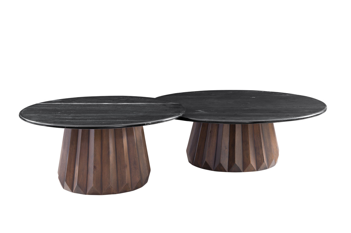 Jennings - Nesting Small Cocktail Table - Dark Brown