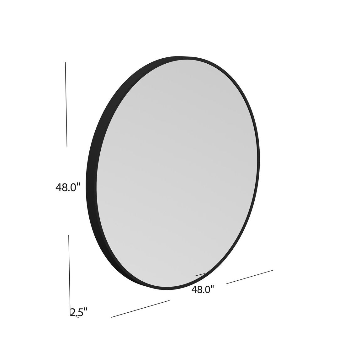 Levigne - Wall Mirror - Black