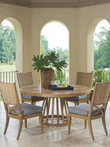 Los Altos Valley View - Round Dining Table - Light Brown