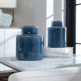 Saniya - Containers, Set Of 2 - Blue