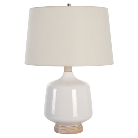 Opal - Table Lamp - Gloss White