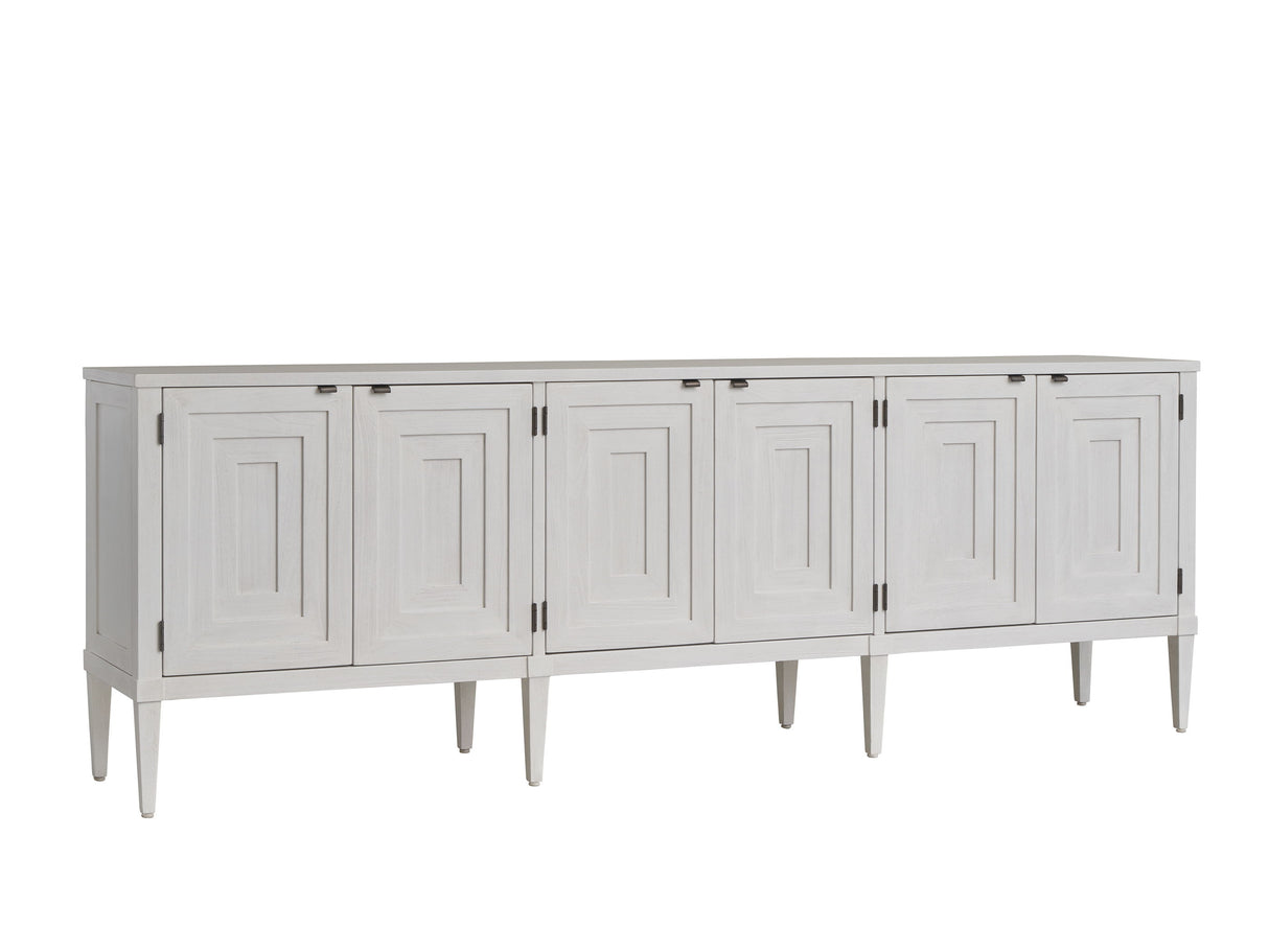 Sanibel - Clearwater Long Media Console - White