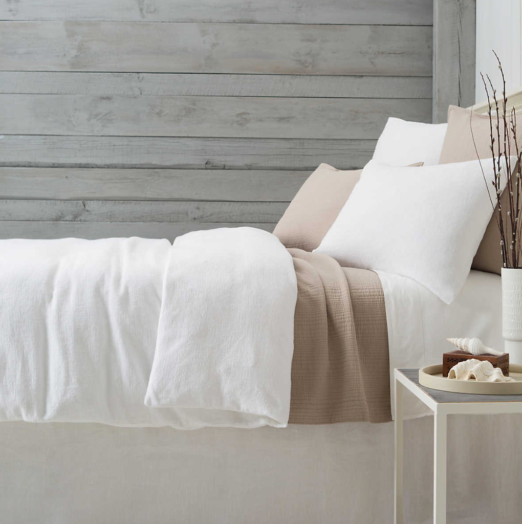 Montauk White Duvet Cover