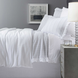 Montauk White Duvet Cover