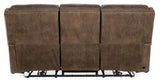 Wheeler - Power Sofa With Power Headrest - Dark Brown