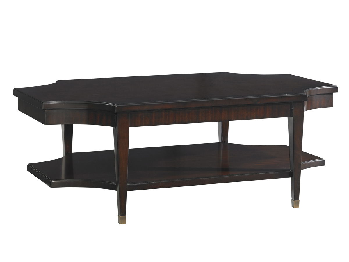 Kensington Place - Richmond Rectangular Cocktail Table - Dark Brown