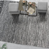 Kirvin - Wool 9 X 12 Rug - Gray, Dark