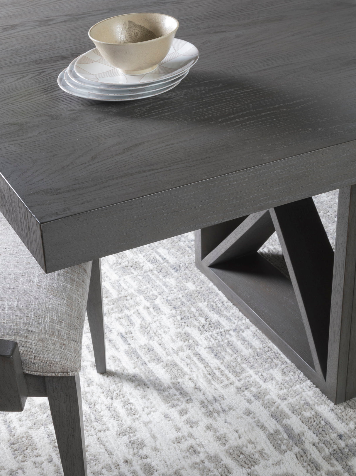 Appellation - Rectangular Dining Table - Dark Gray