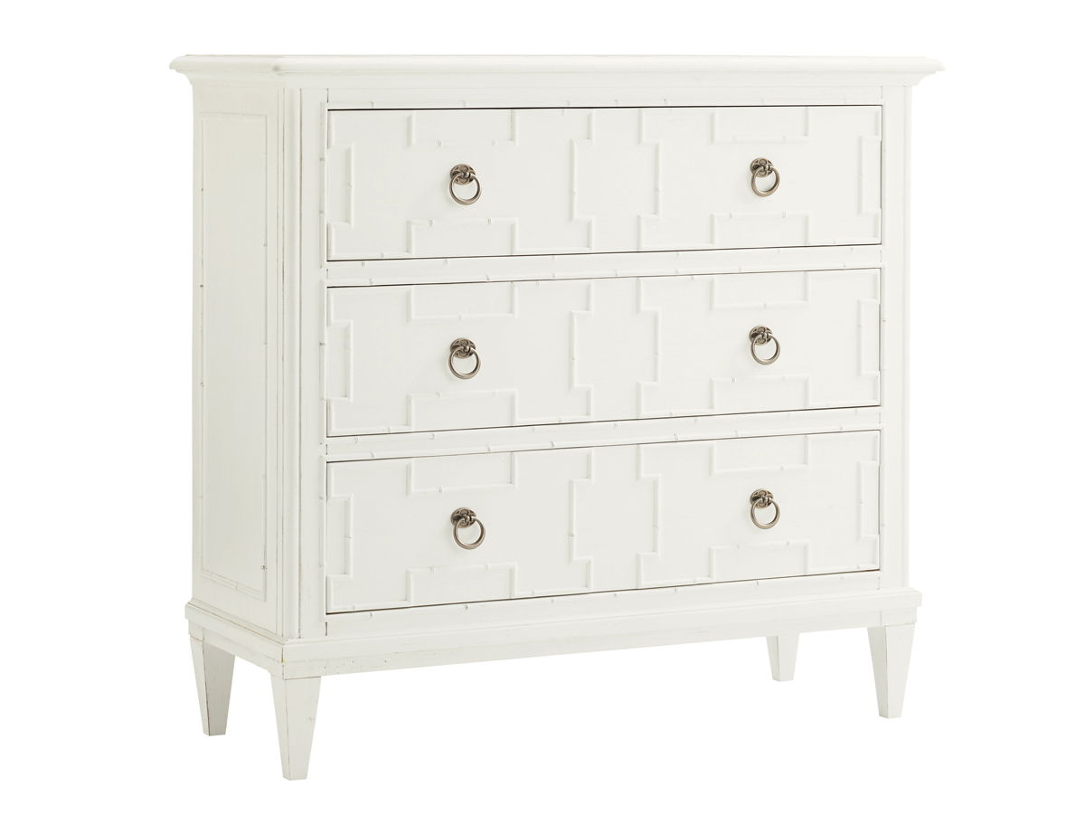 Ivory Key - Somers Isle Hall Chest - White