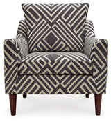 Morrilton Next-gen Nuvella - Natural / Charcoal - Accent Chair