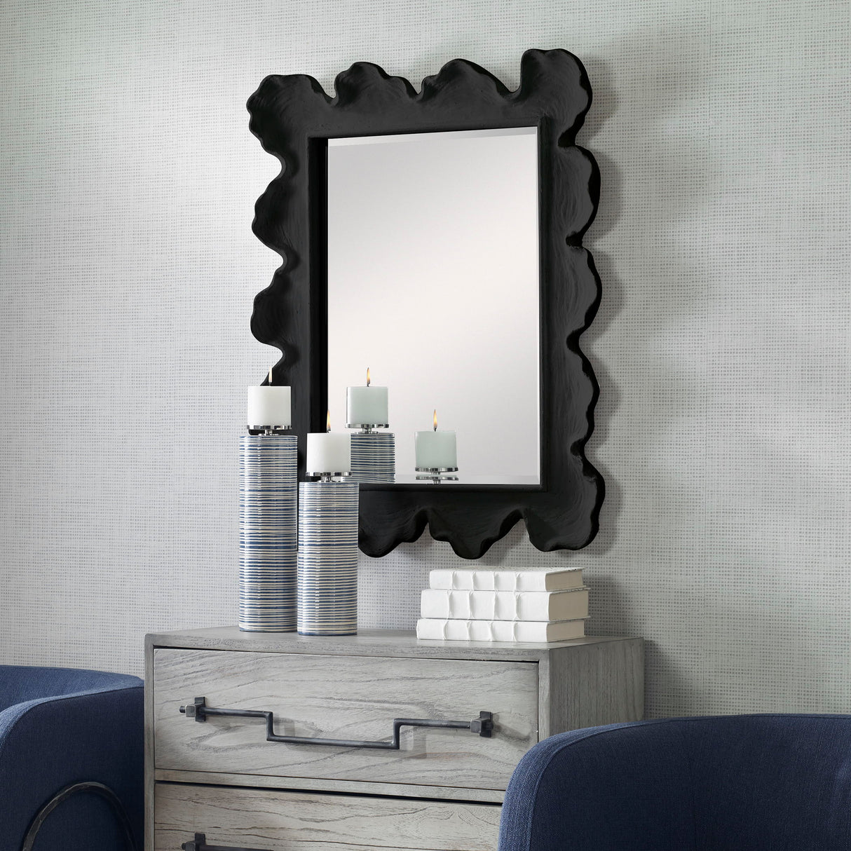 Sea Coral - Mirror - Black